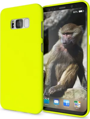 Produktbild von Samsung Galaxy S8 Handy Hülle von NALIA, Ultra Slim TPU Silikon Neon Case Schutz Gelb