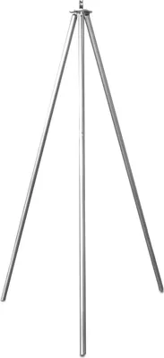 Immagine prodotto di Barbecue a tre gambe in acciaio inox - barbecue girevole - richiudibile con guida a catena - Robustissima manifattura tedesca