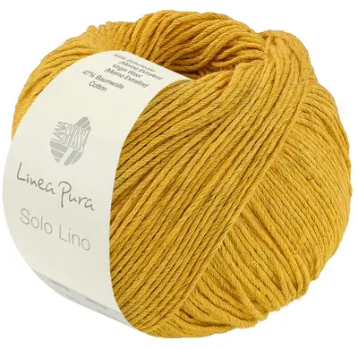 Produktbild von Lana Grossa - Solo Lino 0079 gelb