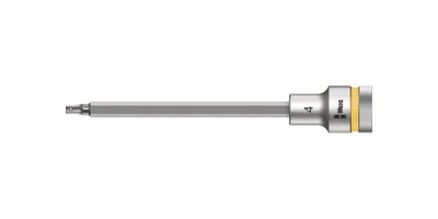 Produktbild von Wera - 8740 C HF Zyklop Bit-Nuss mit 1/2"-Antrieb mit Haltefunktion , 4.0 x 140 mm; 5003840001