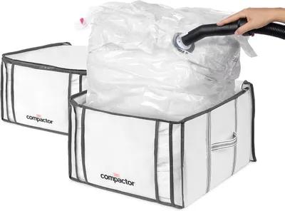 Productafbeelding van Vacuüm opbergbox M 125 l - Set van 2 - Ruimtebesparend