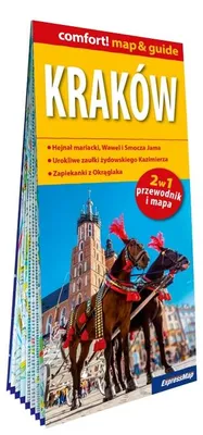 Immagine prodotto di Cracovia: guida e mappa laminata map&guide 2 in 1