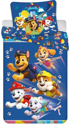 Produktbild von PAW Patrol - Wende-Bettwäsche-Set, 135x200 & 80x80
