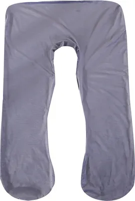 Produktbild von Stillkissen Bezug  für Stillkissen 75*140cm - Dunkelgrau - 100% Samt