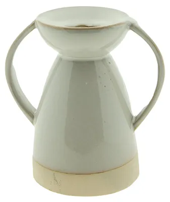 Produktbild von Clayre & Eef Kerzenständer 13 cm Beige Porzellan