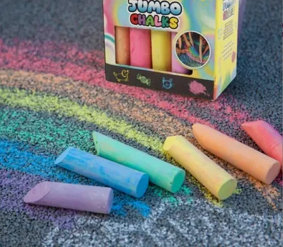Obrázok produktu pre Jumbo hrubá chodníková krieda 15 el.
