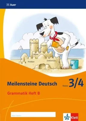Produktbild von Meilensteine. Deutsch Grammatik Heft B. Klasse 3/4. Ausgabe ab 2017
