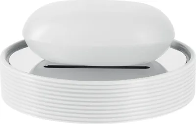 Produktbild von Spirella 7610583182326, Weiß, Keramik, Oval, 105 mm, 25 mm