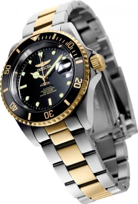 Produktbild von Invicta Pro Diver 8927OB Herrenuhr - Automatikwerk - Edelstahl mit schwarzem Zifferblatt - 40 mm