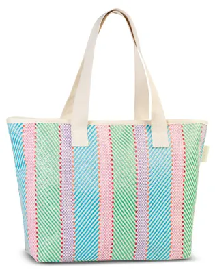 Produktbild von Fabrizio Strandtasche mit Reißverschluss und Canvas-Henkeln