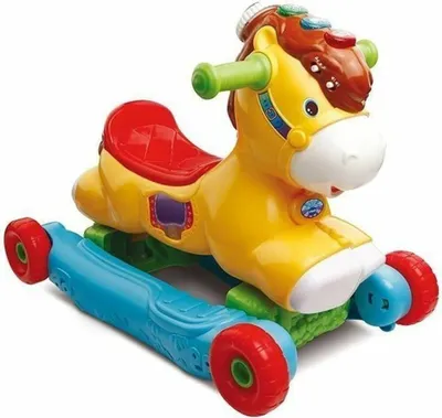 Zdjęcie produktu dla VTech P'tit Galop, mon poney basculo, 4 szt., Wielobarwny, Wymagane baterie