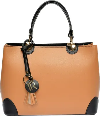 Obrázok produktu pre Isabella Rhea_Top Handle bag_AW25 IR 462_NERO COGNAC
