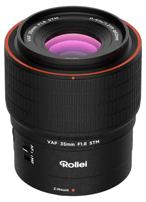 Productafbeelding van Rollei 35mm autofocus objectief met f/1.8 en Nikon bajonet