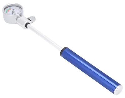 Obrázek produktu pro Lehká mini pumpa na kolo 88 PSI – skládací přenosná pumpa na kolo (modrá)