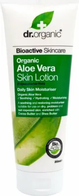 Produktbild von Dr Organic Aloe Vera Haut Lotion 200ml