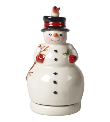 Obrázek produktu pro Villeroy & Boch Nostalgický sněhulák Melody otáčení 15x8cm