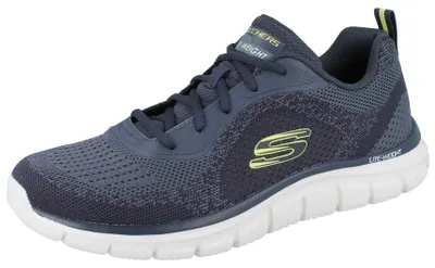 Produktbild von SKECHERS Herren Sneaker blau gelb Textil - Größe: 42