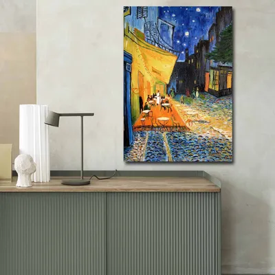 Produktbild von Wallity, 70100FAMOUSART- CVT1578, Bunt, Leinwandbilder, 70 x 100 cm, 100% Wildleder -Leinwand
