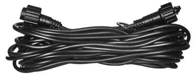 Prodlužovací kabel pro spojovací řetězy Profi černý, 10 m, venkovní i vnitřní