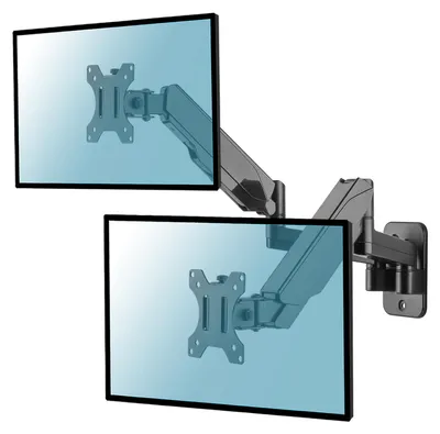 Image de Support mural 2 écrans 17"-32", réglable