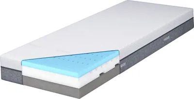Immagine prodotto di Materasso Genius eazzzy 80x200 cm H3 - materasso ortopedico in schiuma viscoelastica a 3 zone con altezza di 20 cm