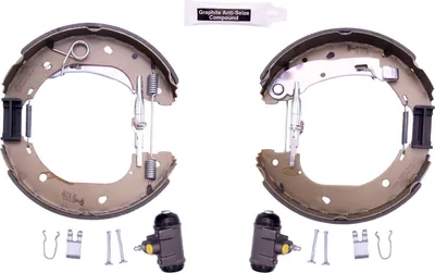Produktbild von HELLA Bremsensatz Trommelbremse Hinten für FIAT Ducato Kastenwagen (250, 290) 8DB 355 005-091
