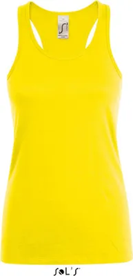 Produktbild von SOLs 01826 | Damen Justin Tee-Shirt / Halbgekämmte Baumwolle - Farbe: Lemon - Größe: L
