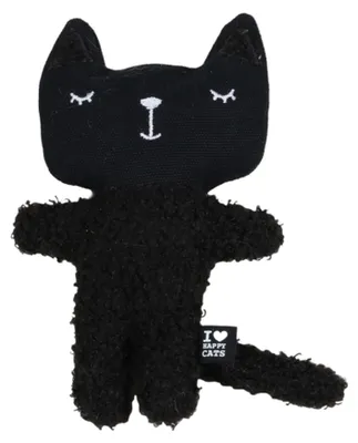 Produktbild von D&D Katzenspielzeug I Love Happy Cats "Zeno" befüllbar schwarz