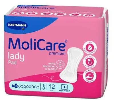 Image de Molicare Premium lady Pad 1,5 gouttes 12 pces