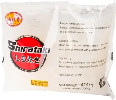 Produktbild von City Aroma - Shirataki breit - Konjak Tagliatelle - 20er Pack (20 x 400g/ATG 200g) - 1 Karton