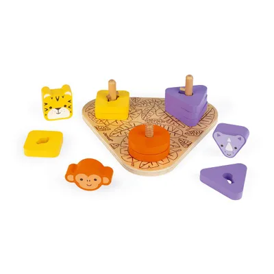 Produktbild von JANOD J05325, 1 Jahr(e), Holz, Mehrfarbig