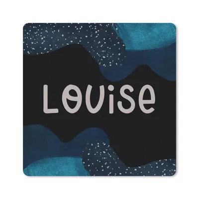 Produktbild von MuchoWow® Mauspad Mousepad Louise - Pastell - Mädchen 30x30 cm - Mousepads - Maus Mat - Pad - Mausunterlage - Gaming