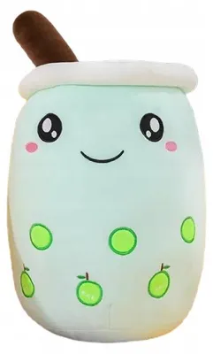 Produktbild von Granda Bubble Tea Plüschtier Grünes Lächeln 50 cm