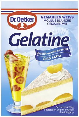Produktbild von Dr. Oetker Gelatine Weiß gemahlen 3er Pack