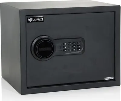 Productafbeelding van hjh OFFICE Tresor SAFE COMPACT: Stalen kluis, inbouwkastmodel, afmetingen: 30,0 x 38,0 x 30,0 cm
