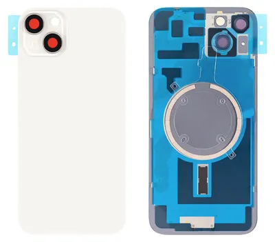 Immagine prodotto di cover posteriore iPhone 14 Plus bianca (Starlight)