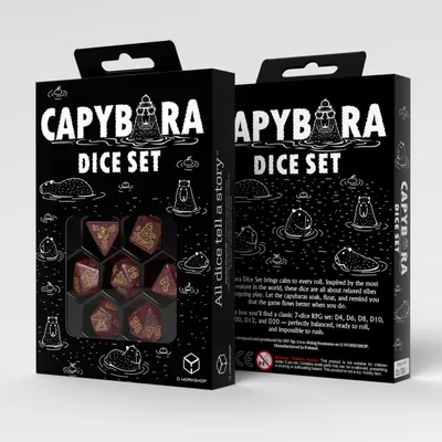 Produktbild von Q-Workshop Chillo Capybara Dice Set