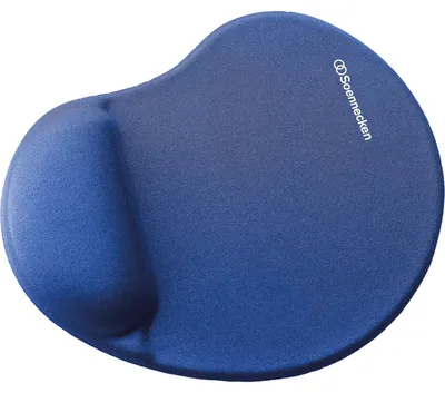 Produktbild von Soennecken Mauspad 3783 Memory Foam blau
