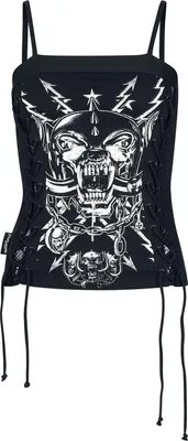 Produktbild von Motörhead Top Damen EMP Signature Collection schwarz XXL