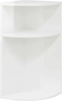 Obrázek produktu pro Odkládací stolek Vysoce lesklá bílá 29,6 x 29,6 x 60 cm