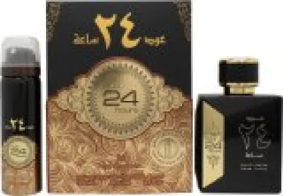 Zdjęcie produktu dla Ard Al Zaafaran Oud 24 Hours Gift Set 100ml EDP + 50ml dezodorant w sprayu