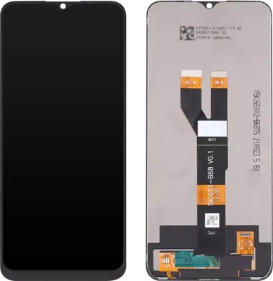 Produktbild von Clappio, Ersatzteil LCD-Display mit Touchscreen für Realme Narzo 50i Prime, Schwarz