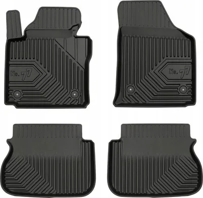 Produktbild von GUMMIMATTEN Volkswagen Caddy 3 2003-2015 KOFFERRAUM 77