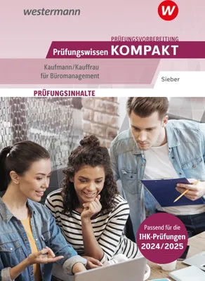 Produktbild von Prüfungsvorbereitung Prüfungswissen KOMPAKT - Kaufmann/Kauffrau für Büromanagement