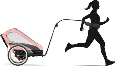 Obrázok produktu pre Cybex Zeno Pull Running Kit Black