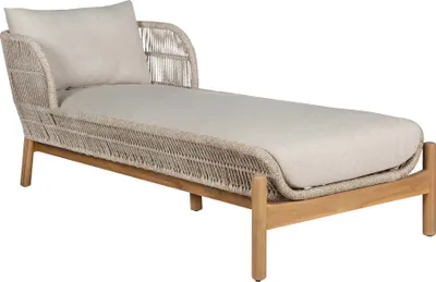 Image de Terracina transat avec coussins brun, beige.