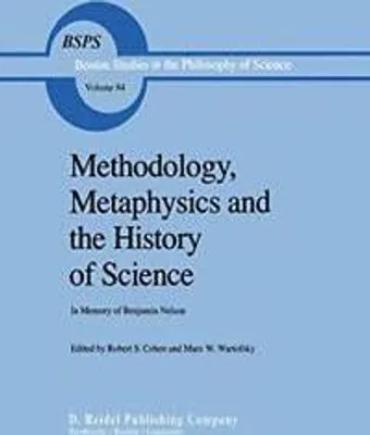 Zdjęcie produktu dla Methodology, Metaphysics and the History of Science