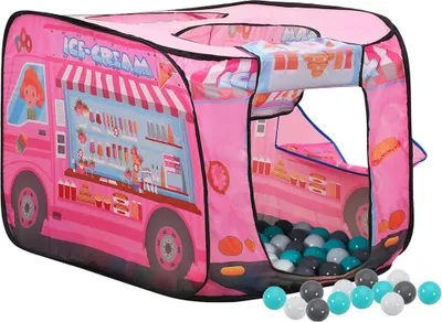 Produktbild von vidaXL Kinder-Spielzelt mit 250 Bällen Rosa 70x112x70 cm
