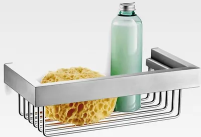 Produktbild von "LINEA" Duschkorb, Edelstahl matt,2.76 by 10.43 by 5.12"