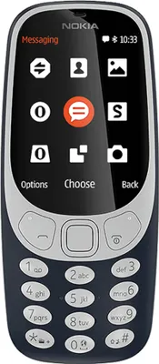 Produktbild von O2 Nokia 3310, Balken, 6,1 cm (2.4"), 2 MP, Bluetooth, 1200 mAh, Schwarz, Blau